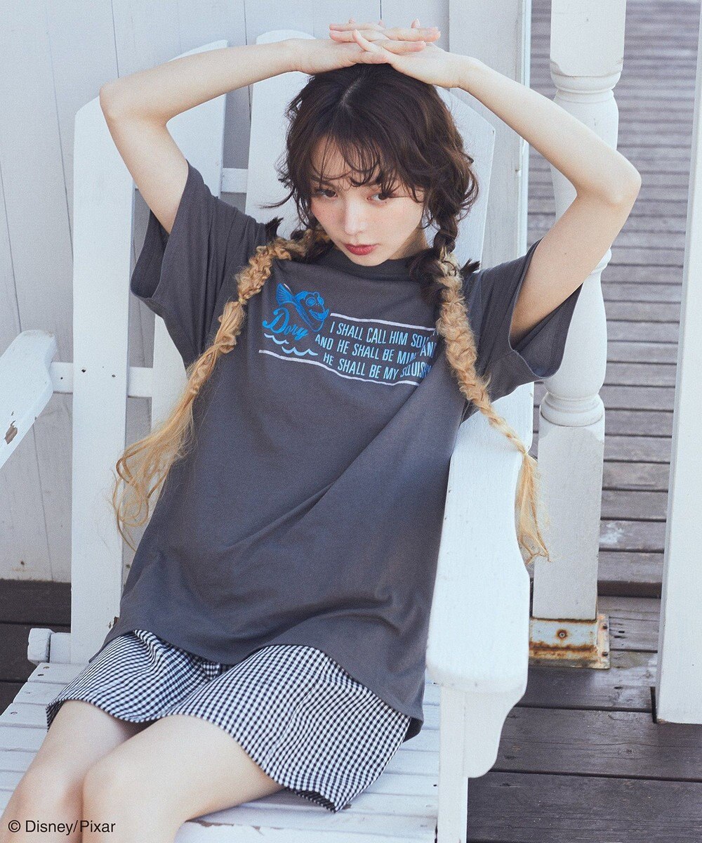 earth music&ecology Ｆｉｎｄｉｎｇ　Ｎｅｍｏ／シリコンプリントＴシャツ 