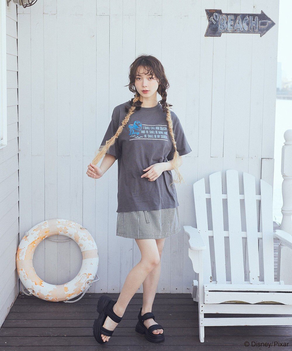 earth music&ecology Ｆｉｎｄｉｎｇ　Ｎｅｍｏ／シリコンプリントＴシャツ 