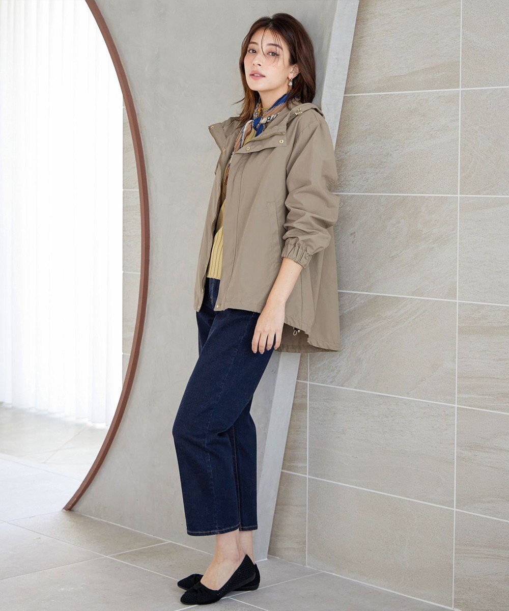 Tiaclasse 【新色追加・洗える】撥水ドロストマウンテンパーカー 