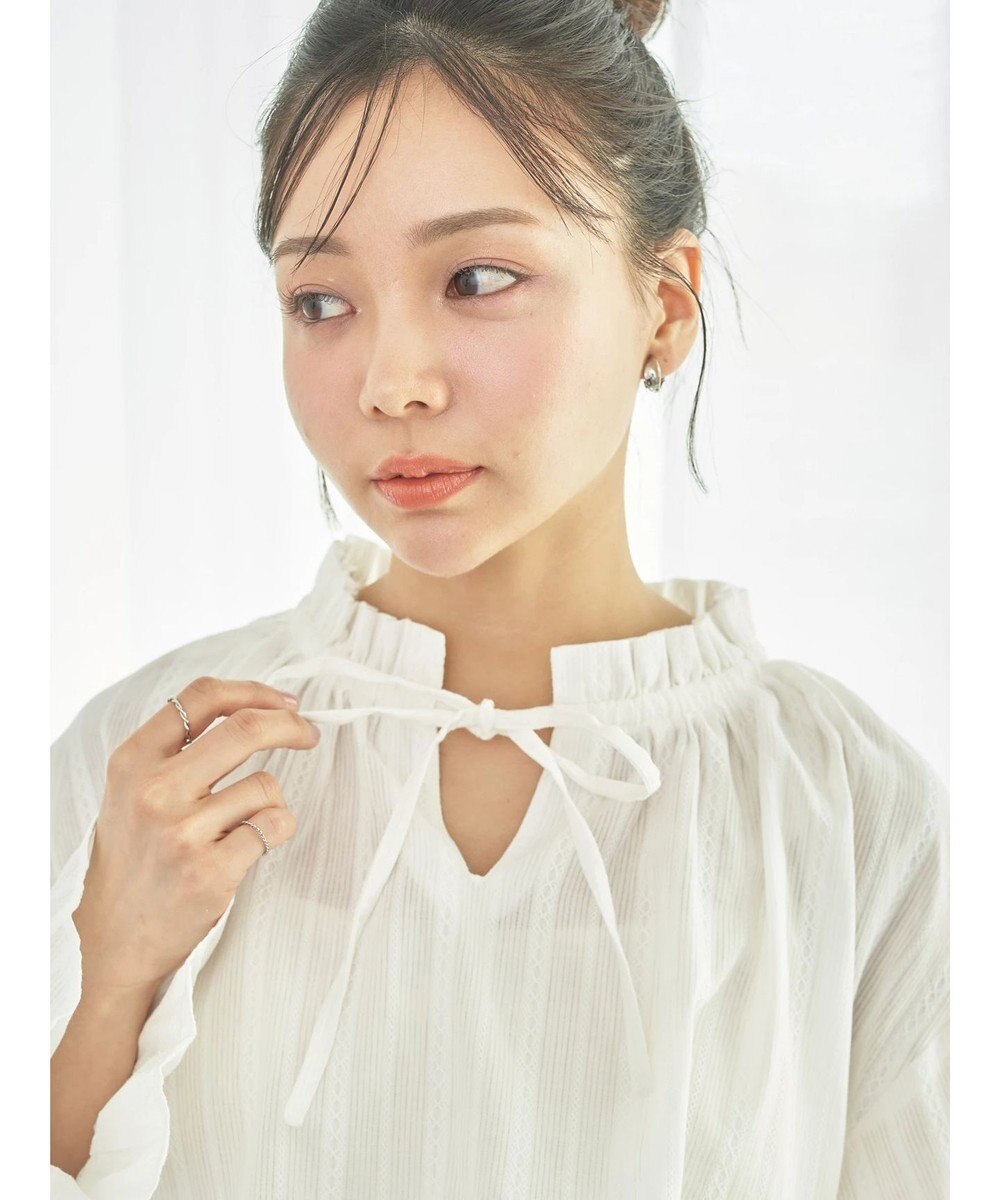 earth music&ecology ＳＥＴ２点ドビーショートブラウス＋キャミワンピース 