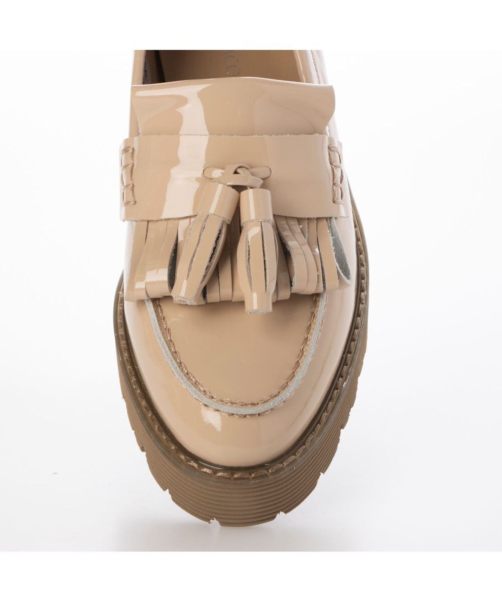 MODE ET JACOMO <MODE ET JACOMO>厚底タッセルローファー 