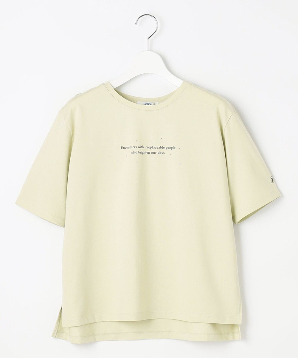 J.PRESS LADIES 【洗える】ロゴTEE カットソー 