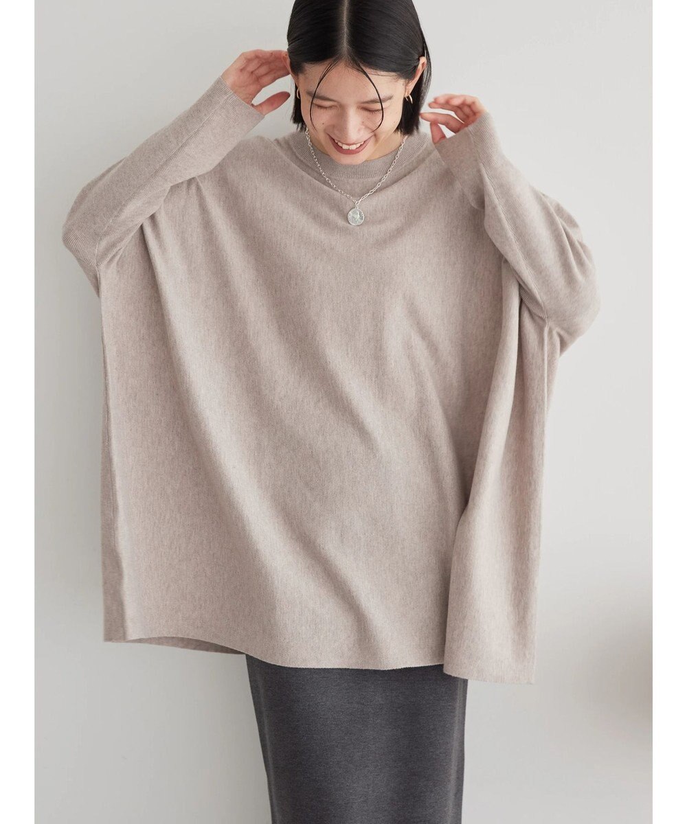 AMERICAN HOLIC バイパチポンチョライクＢＩＧニットチュニック 