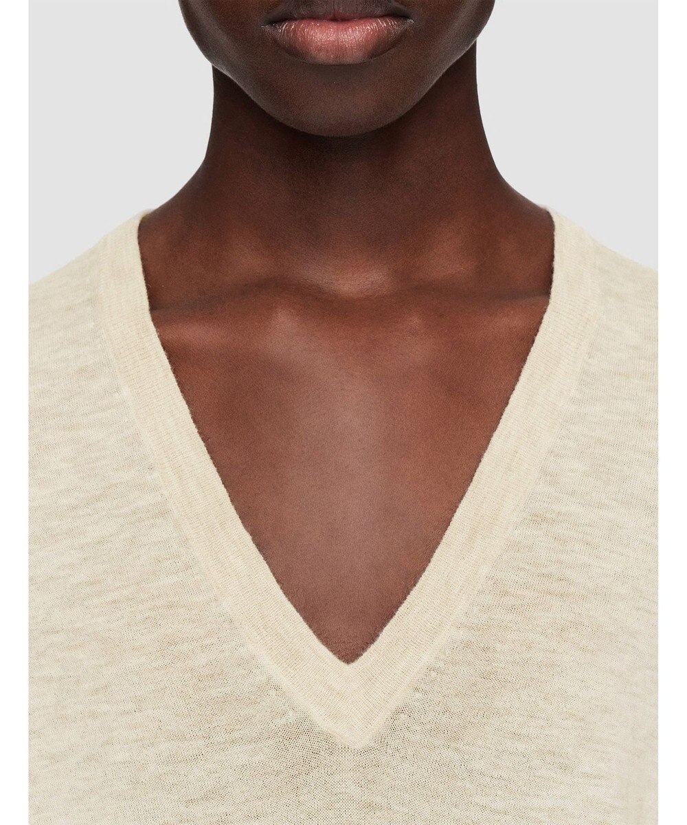 JOSEPH 【洗える】キャッシュエアー　Vネックニット 