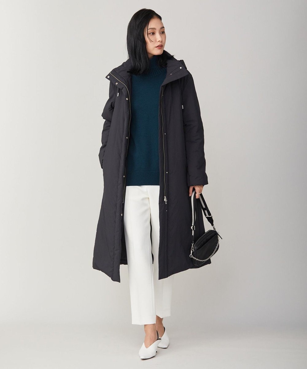 ICB L パディングロングコート 