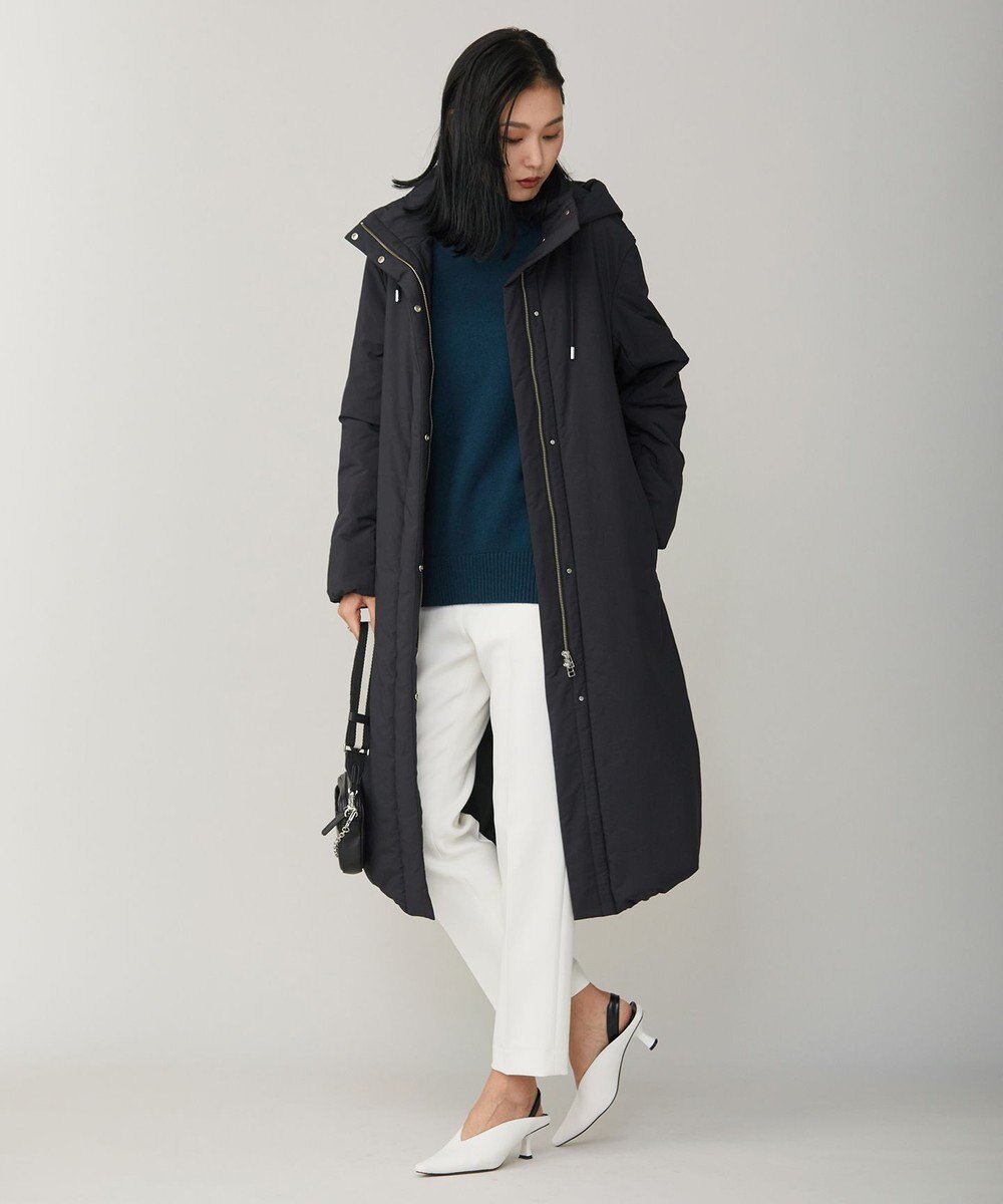 ICB L パディングロングコート 