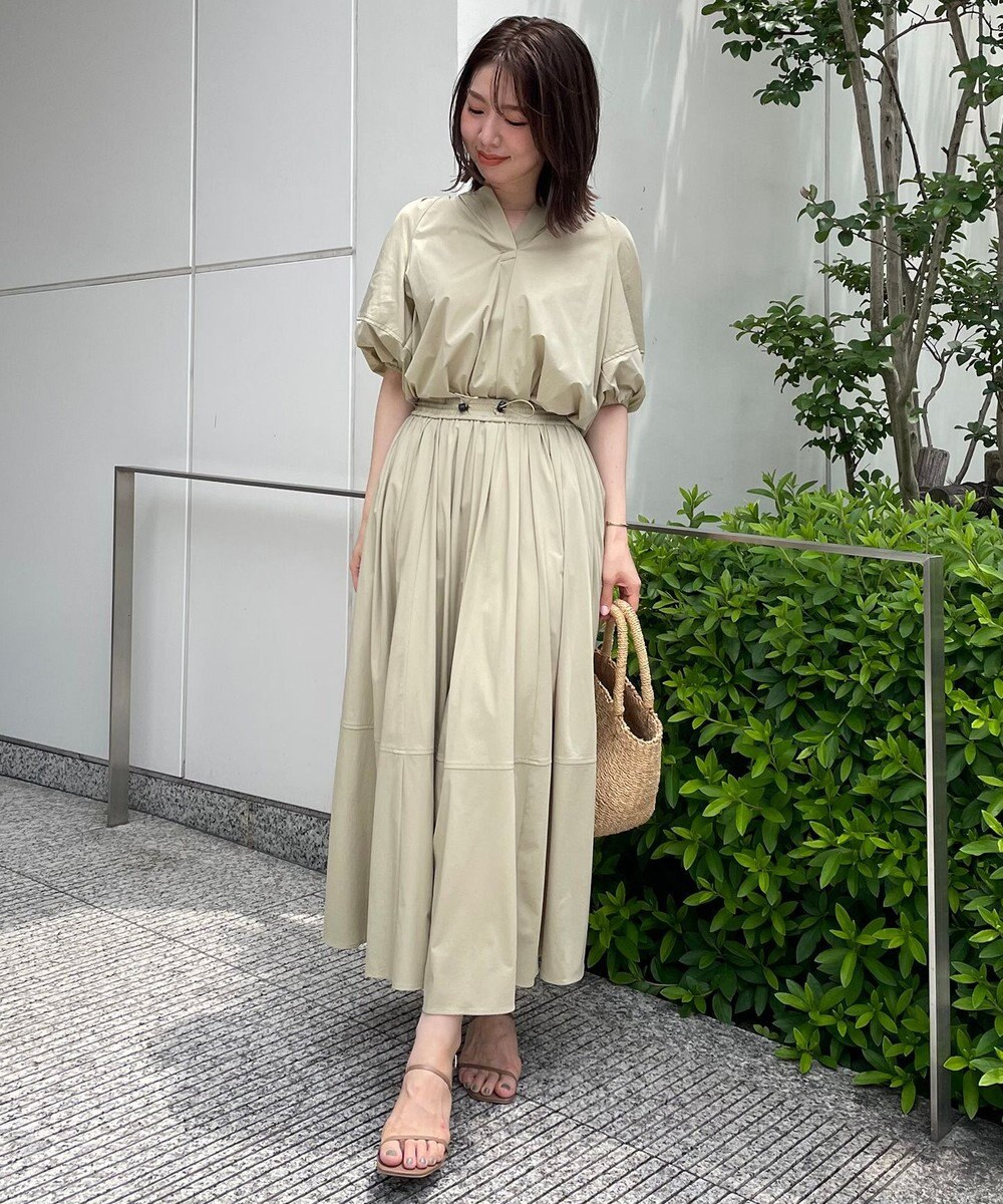 UNFILO 【セレSTORYコラボ】スポ可愛 シャカ楽ストレッチ スカート 