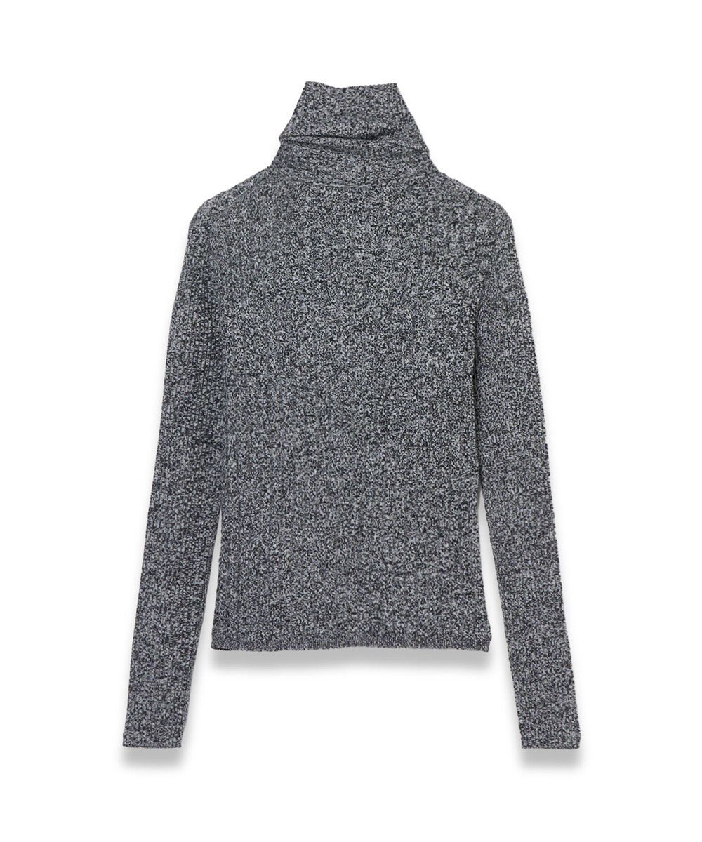 JOSEPH 【洗える】ケーブル&リブ　ハイネックニット 