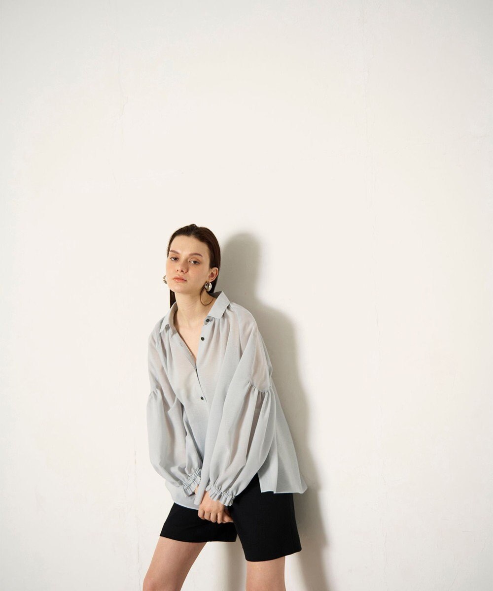 GRACE CONTINENTAL ドルマンボリュームシャツ 