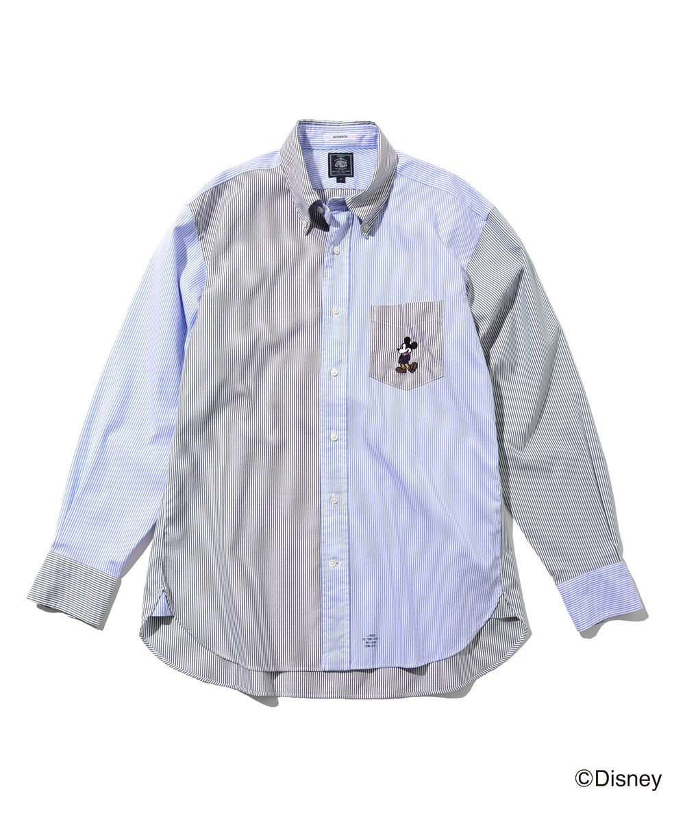 J.PRESS MEN 【DISNEY COLLECTION】【UNISEX】ピンオックス シャツ/ B.D. / ミッキーマウス 