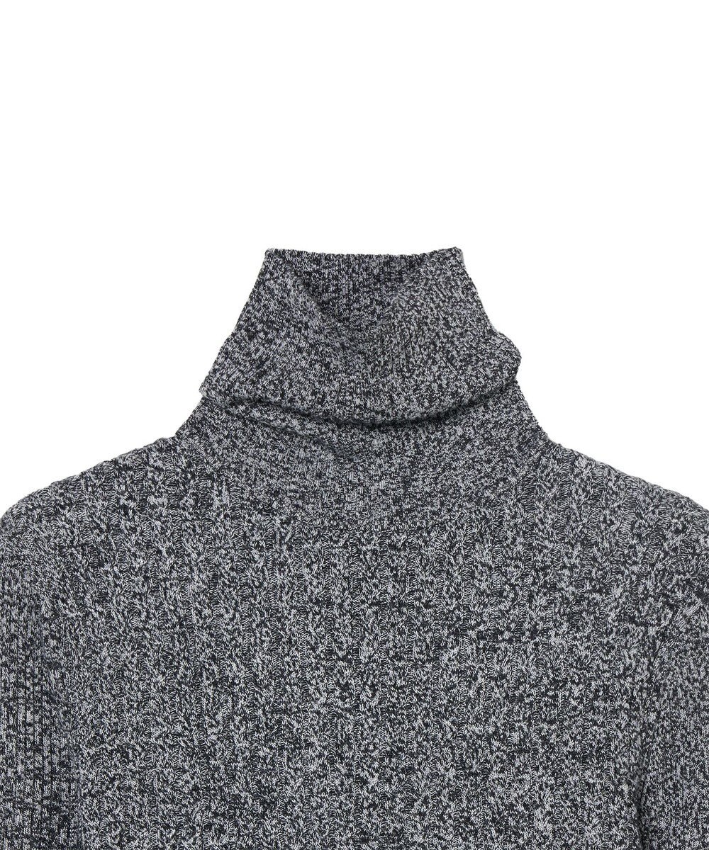 JOSEPH 【洗える】ケーブル&リブ　ハイネックニット 