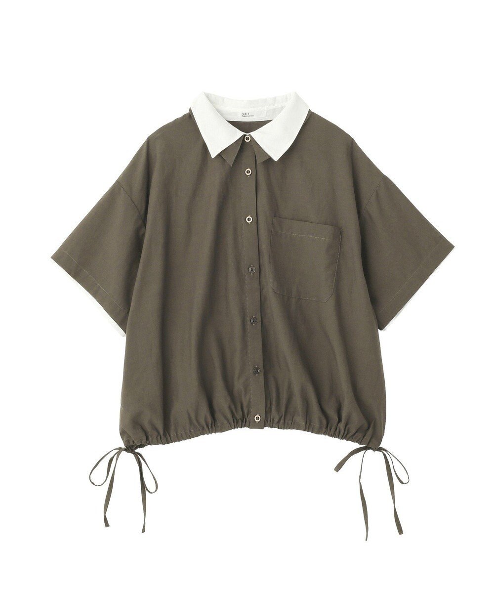 CRAFT STANDARD BOUTIQUE レイヤードライクショートスリーブシャツ 