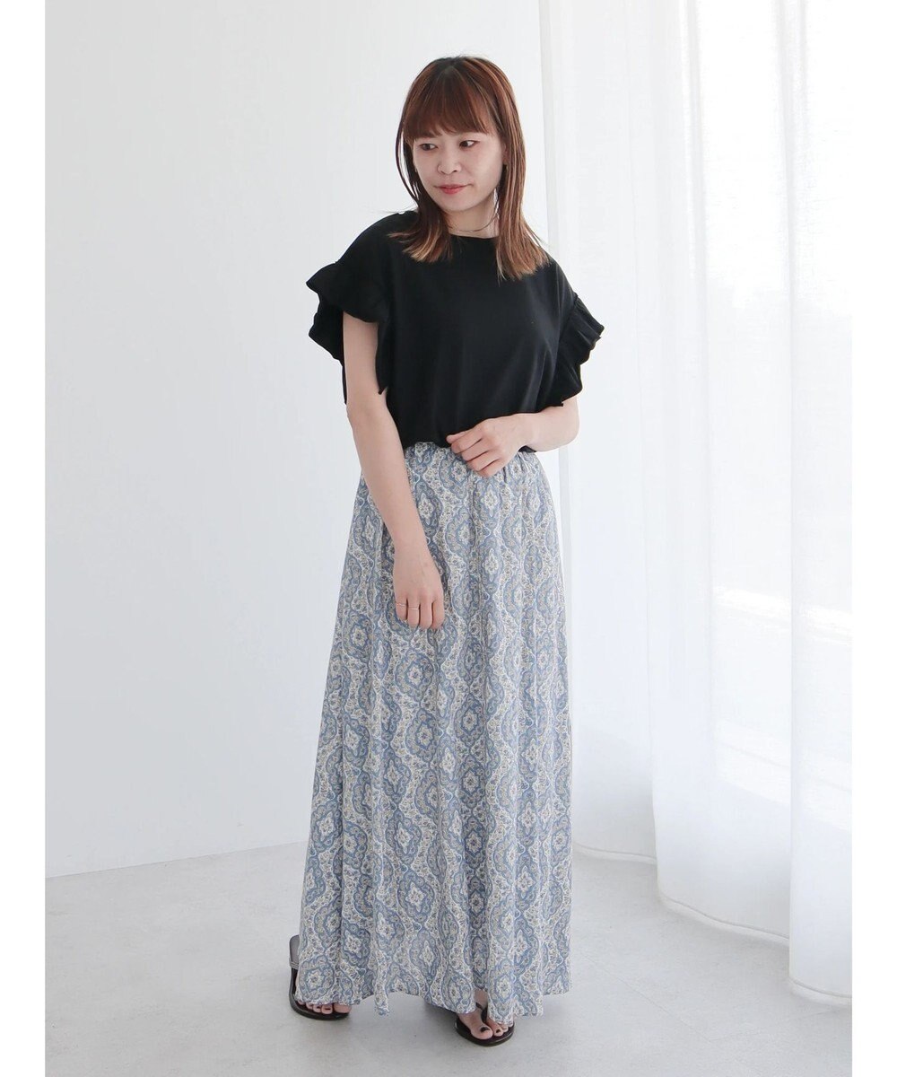 CRAFT STANDARD BOUTIQUE 袖ギャザーフレアプルオーバー 