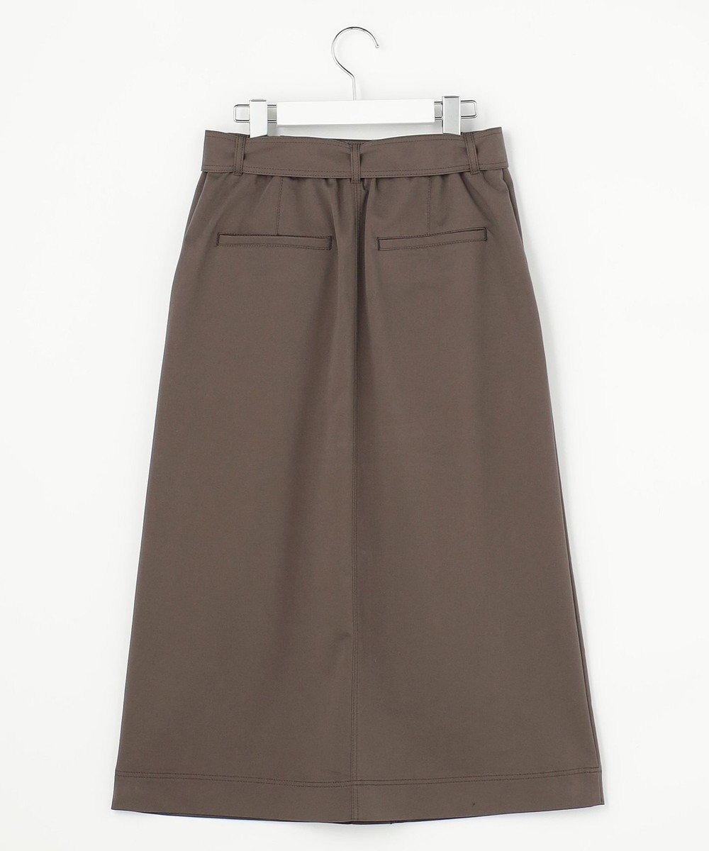 自由区 S 【カタログ掲載】ブラッシュドコットンサテンナロー スカート 