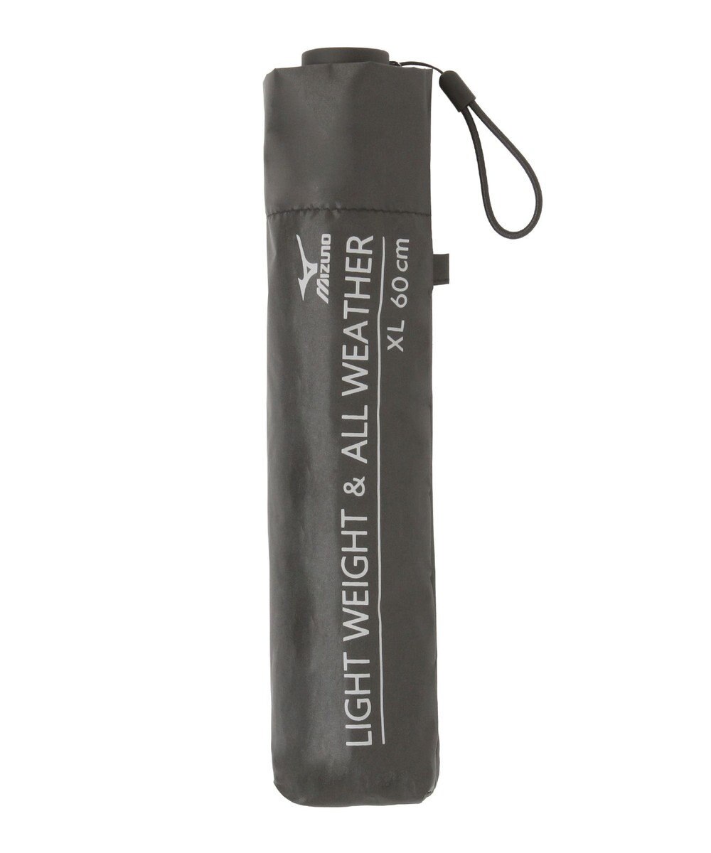 MOONBAT 【WEB限定】MIZUNO  (ミズノ) 無地 ロゴ 日傘 折りたたみ傘 パラソル 晴雨兼用 軽量 一級遮光  遮熱効果 遮光率100% UV遮蔽100% 