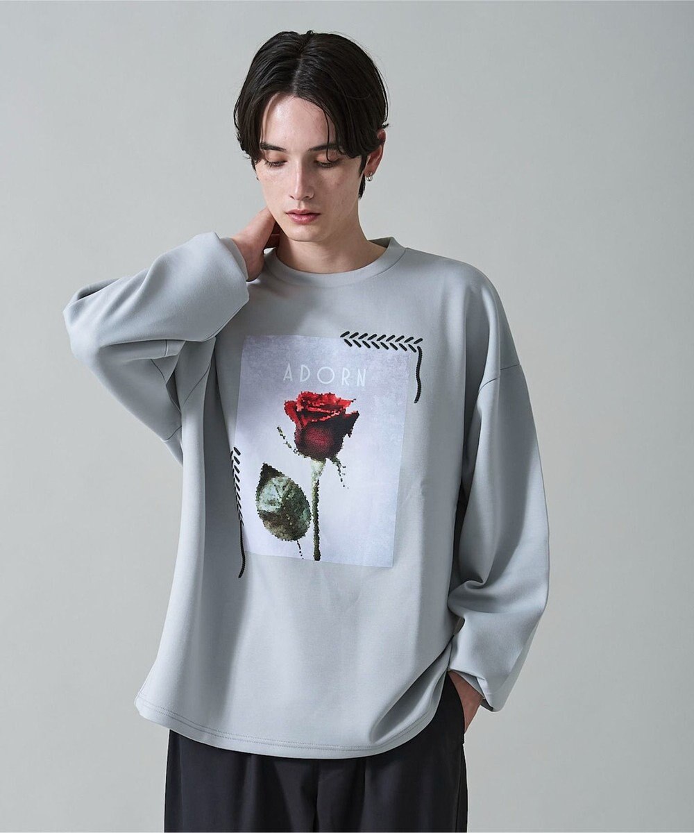 WEGO シートプリントプルオーバー 