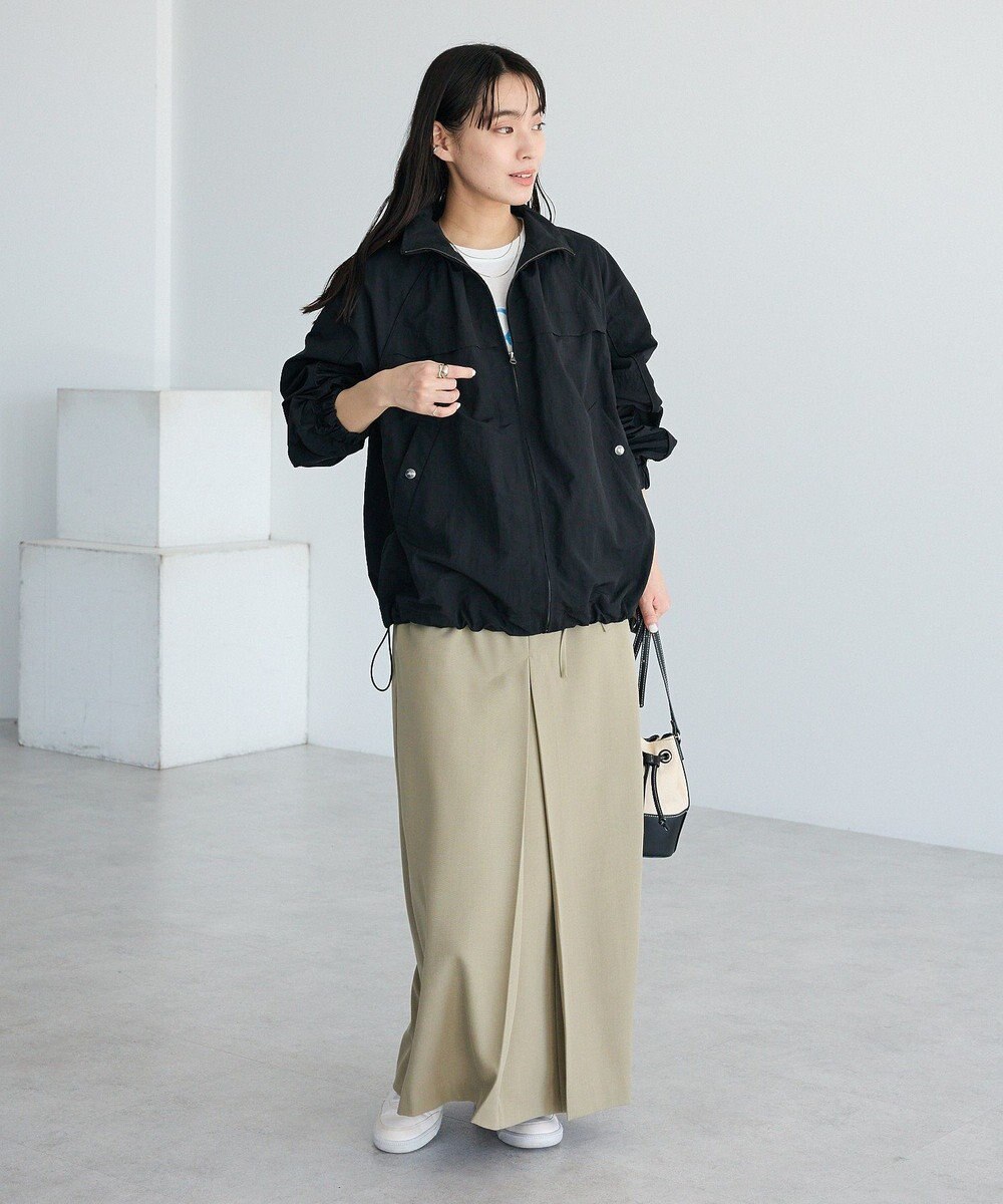 CRAFT STANDARD BOUTIQUE フロントタックロングスカート 