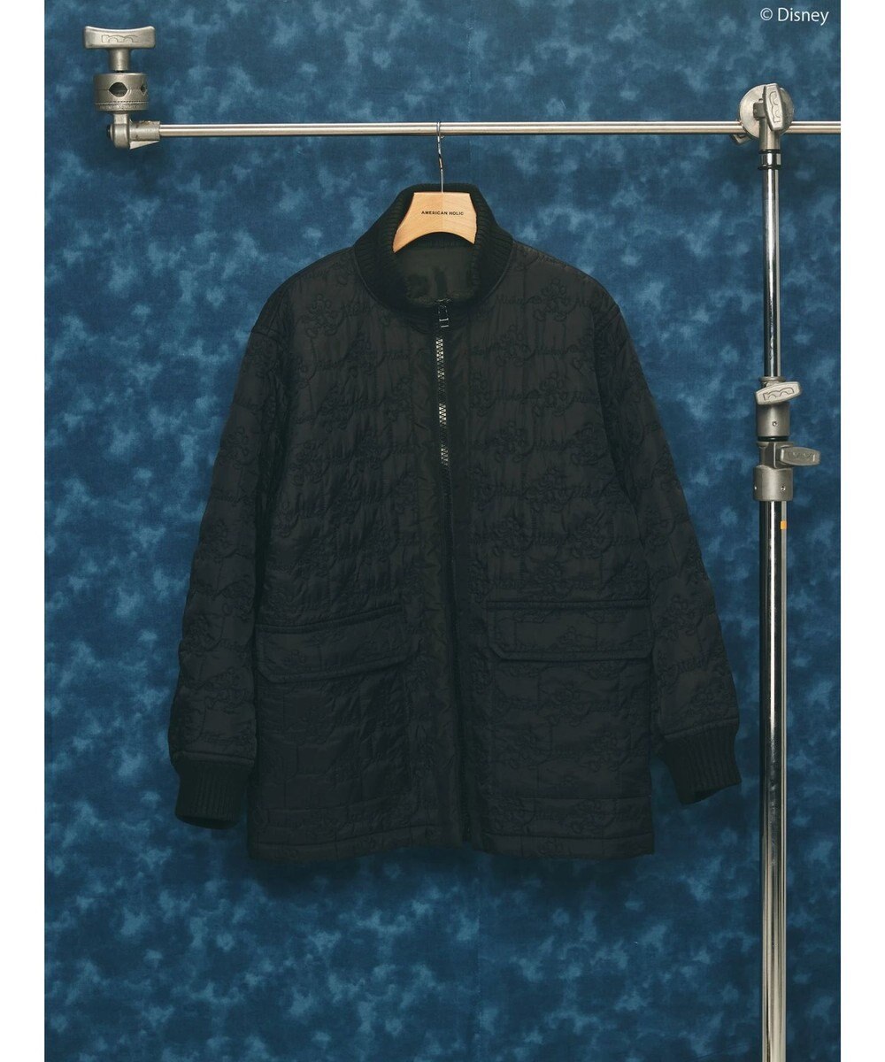 AMERICAN HOLIC ミッキー柄中綿キルトジャケット／Ｍｉｃｋｅｙ 