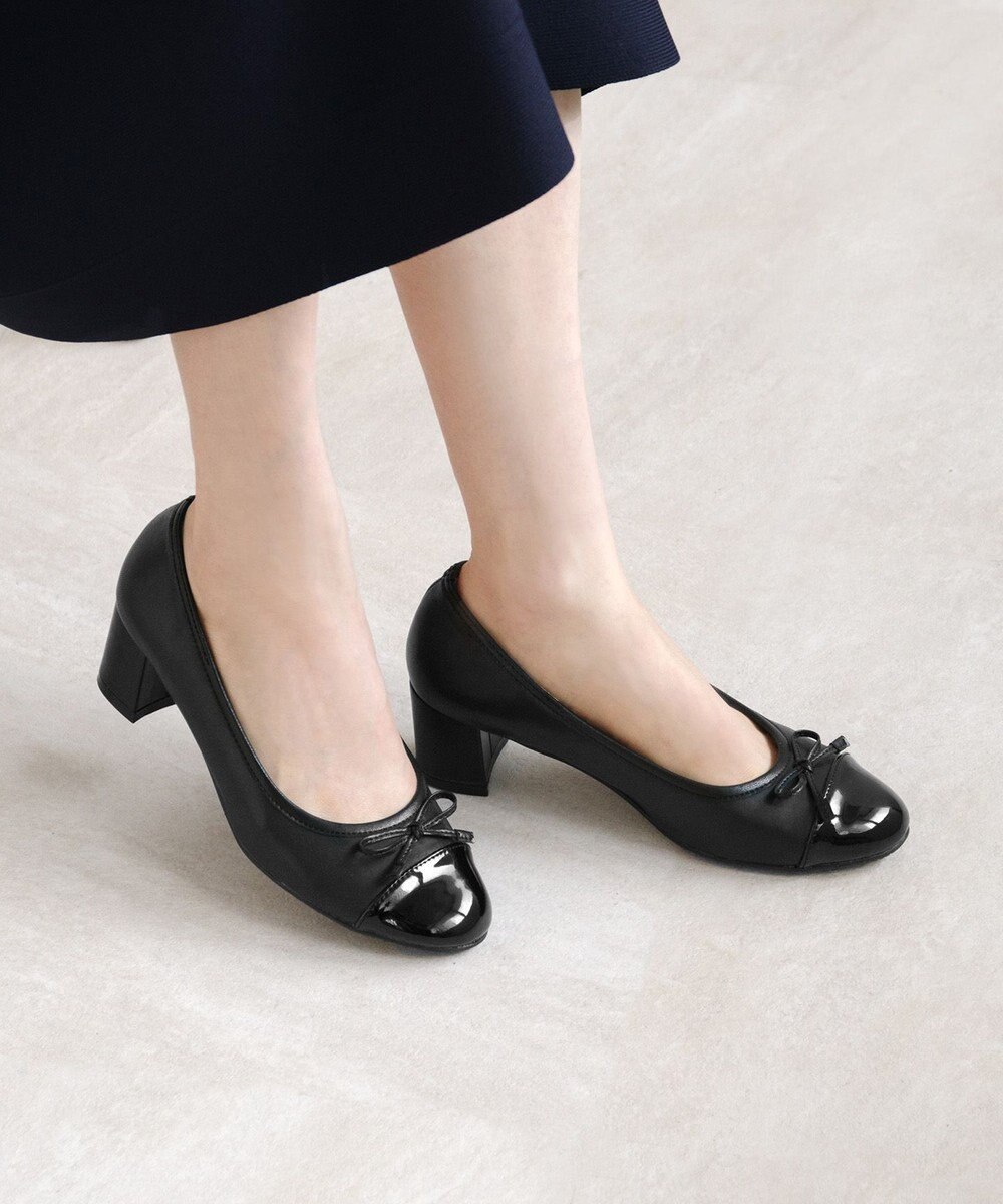 TOCCA 【晴雨兼用】TINY RIBBON RAIN PUMPS レインパンプス 