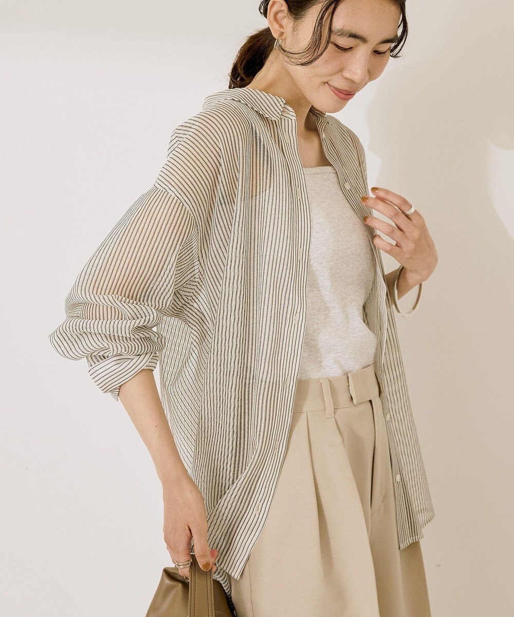 AMERICAN HOLIC メッシュ長袖シャツ【WEB限定カラー有り】 