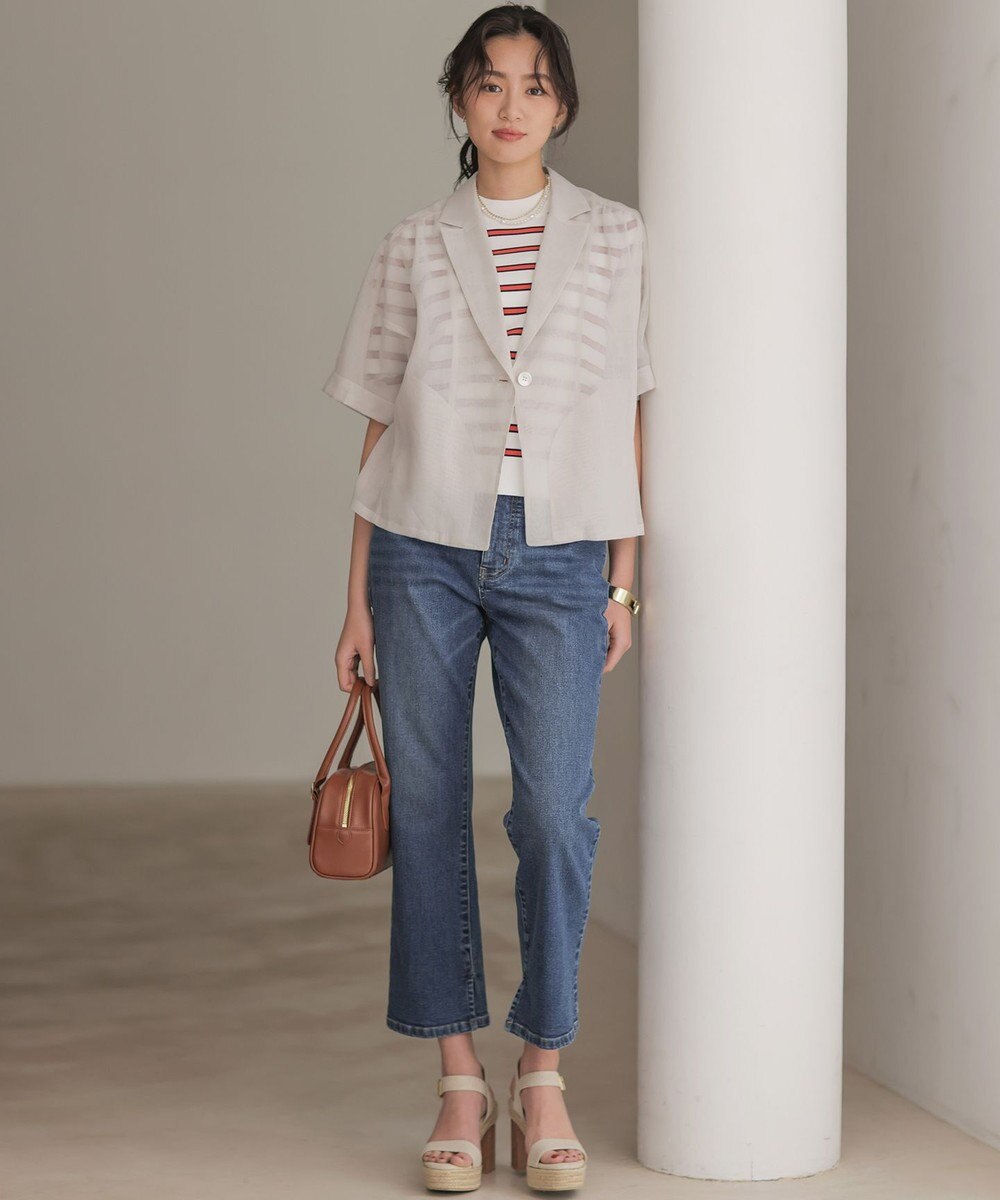 組曲 ミッドデニム パンツ 