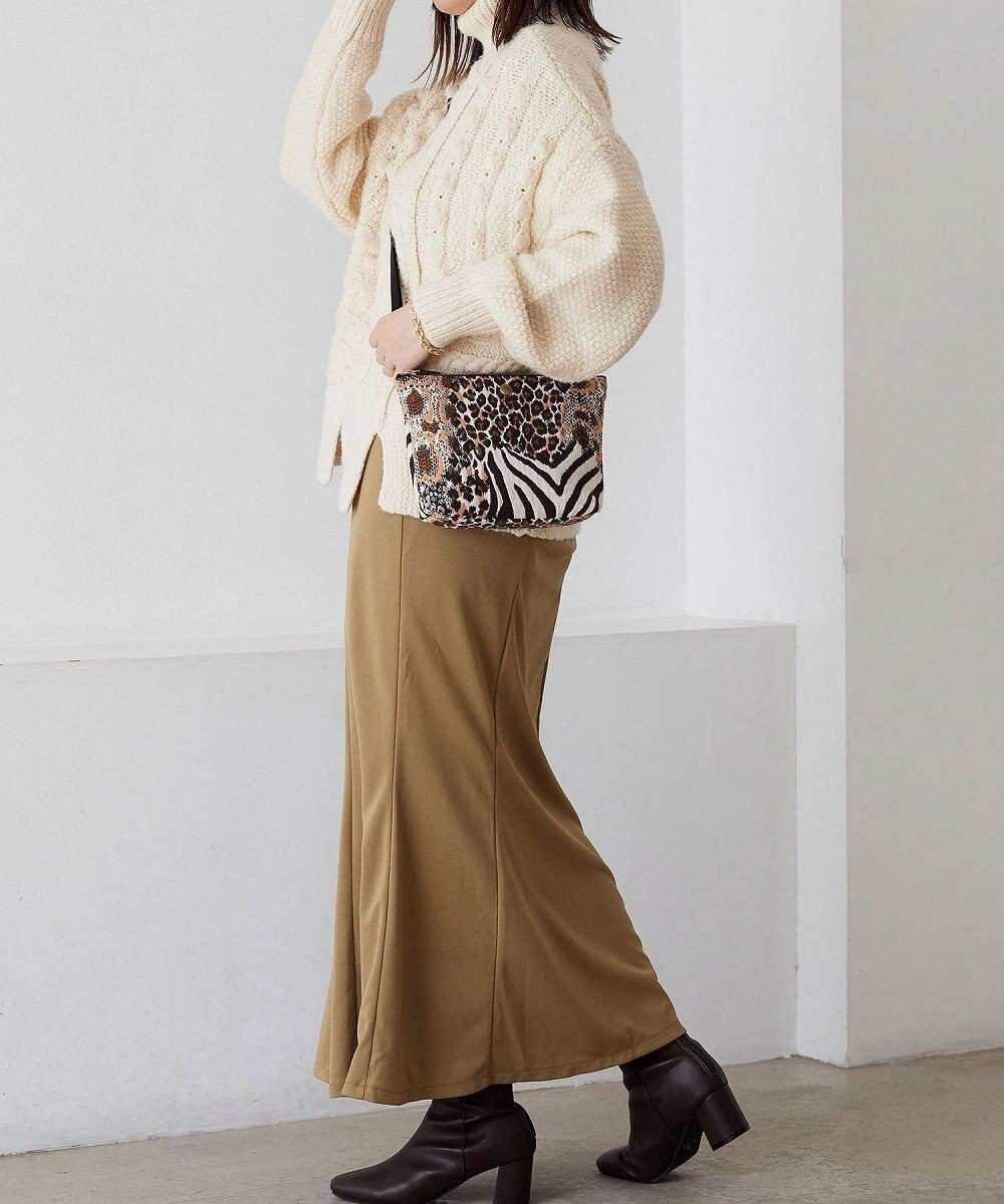 TOPKAPI 【TREASURE TOPKAPI】アニマルジャガード 2WAY ショルダーバッグ 