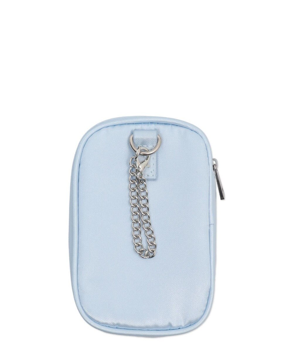 WEGO 【痛バ＆推し活グッズ】ダブルリボンサテンぬいポーチ 