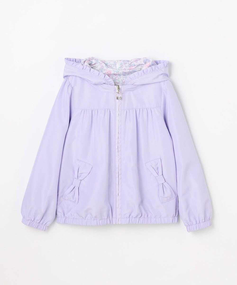 ANY KIDS 【フード取り外し/洗濯機可能】撥水加工リバーシブルゾン 