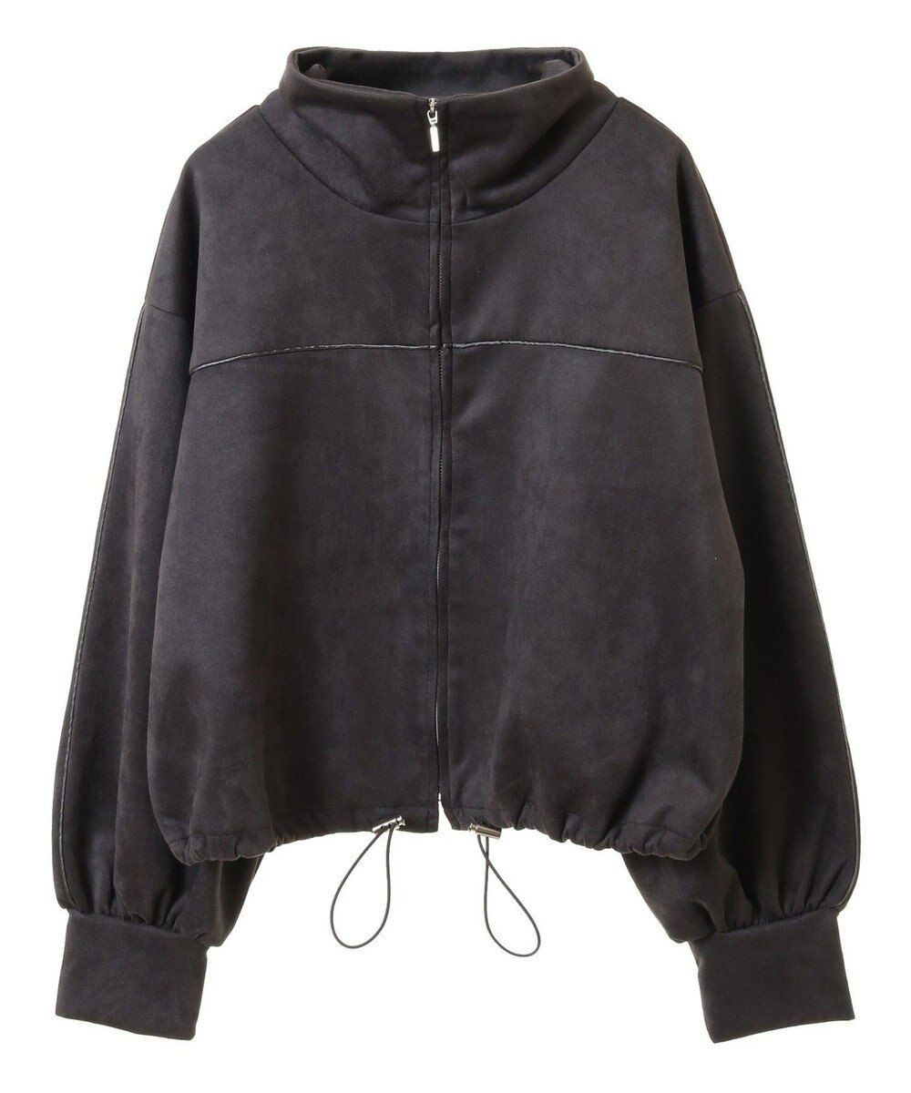 Green Parks スウェード調トラックジャケット 