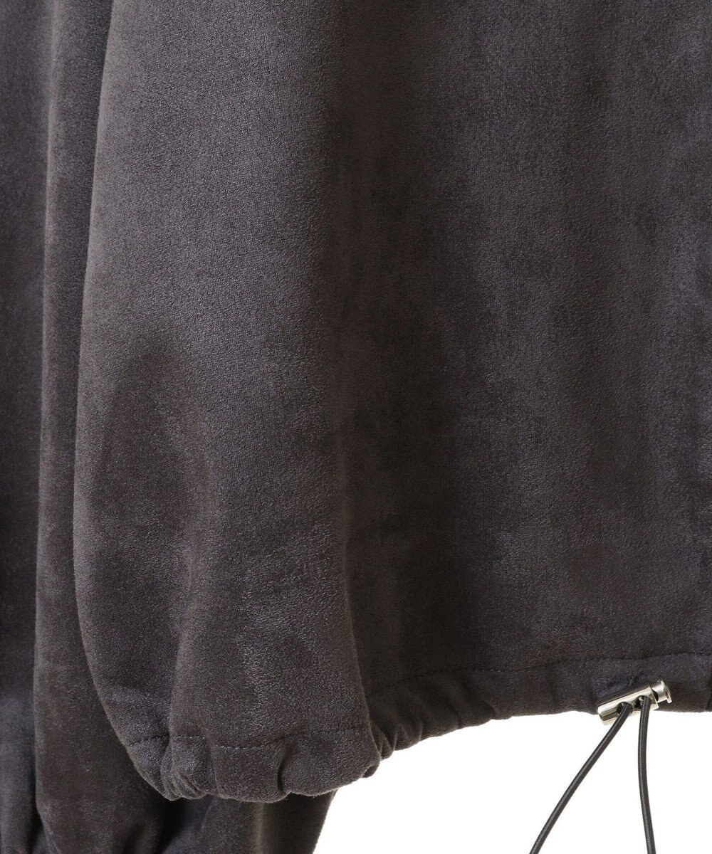 Green Parks スウェード調トラックジャケット 