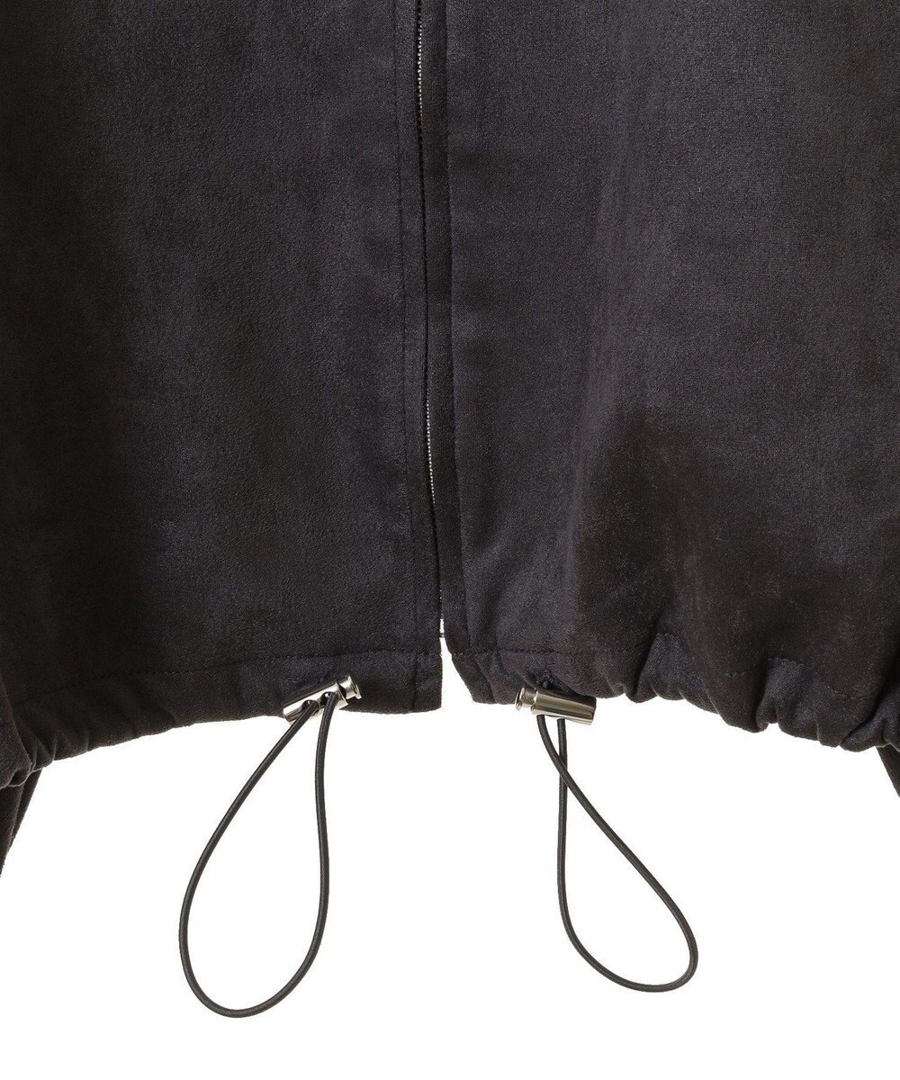 Green Parks スウェード調トラックジャケット 