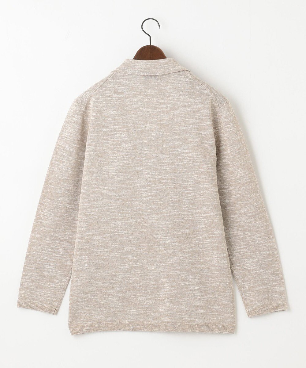 JOSEPH ABBOUD 【清涼感/軽い/洗える】 スラブギマニットジャケット 