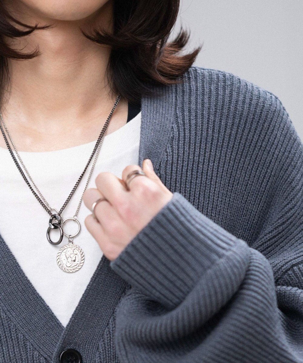 WEGO 【ユニセックス着用ITEM/MLサイズ展開】クロップドカーディガン 