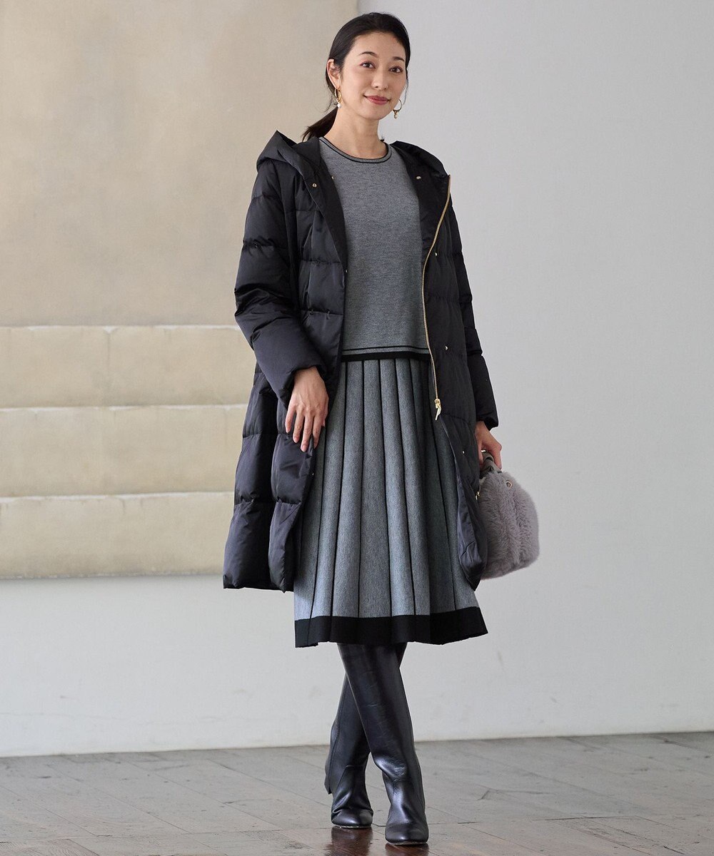 自由区 【ご好評につきWEBのみ新色追加/洗える/マルチウェイ】リバーシブルニット セットアップ 