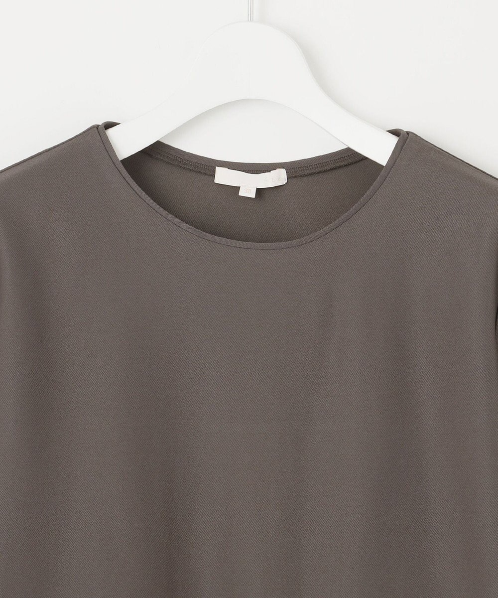 自由区 【洗える】オルタンシアフルールプリントコンビ カットソー 