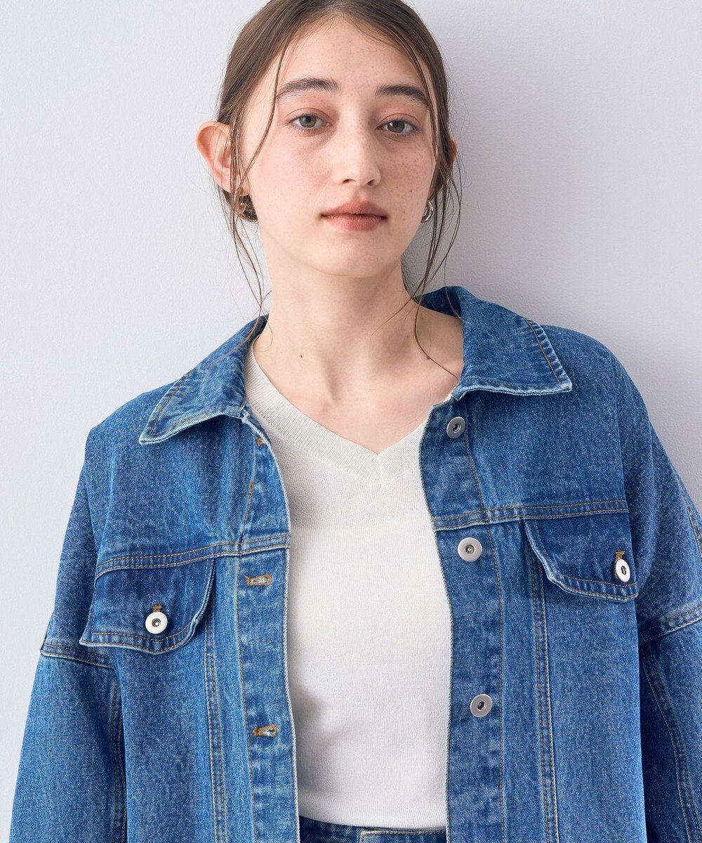 YECCA VECCA フリンジデニムジャケット 