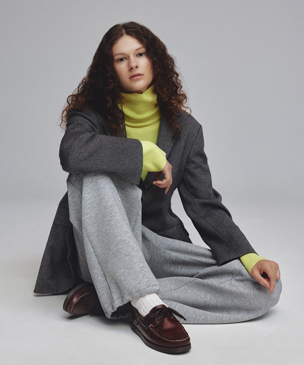 UNFILO L 【野呂佳代さん着用】BEAUTY FORM JERSEY イージーパンツ 