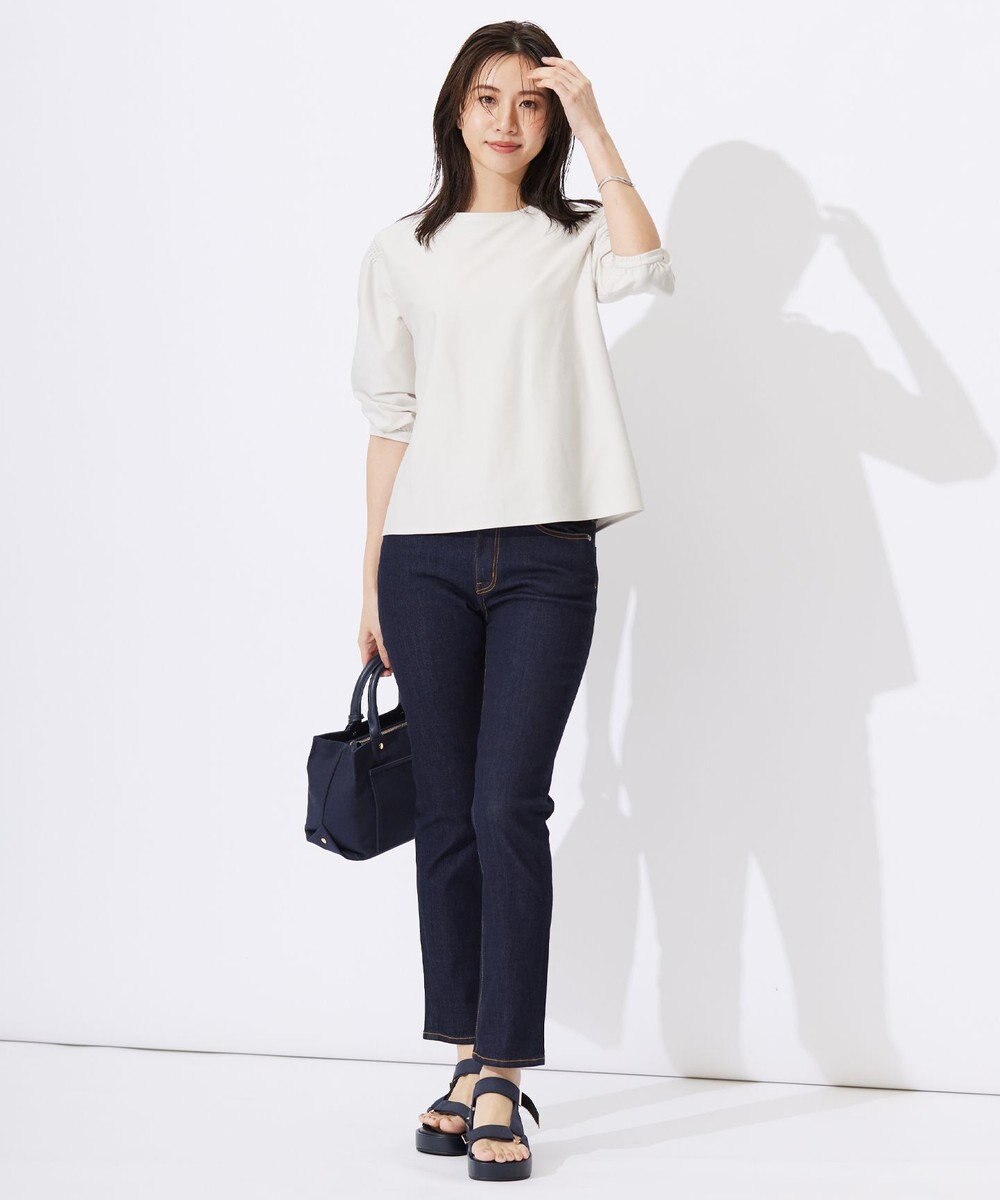 J.PRESS LADIES デニムライクジャージー カットソー 