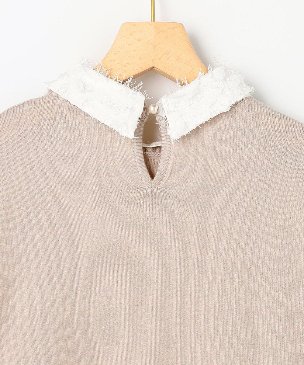 組曲 S 襟付きニットアップ 