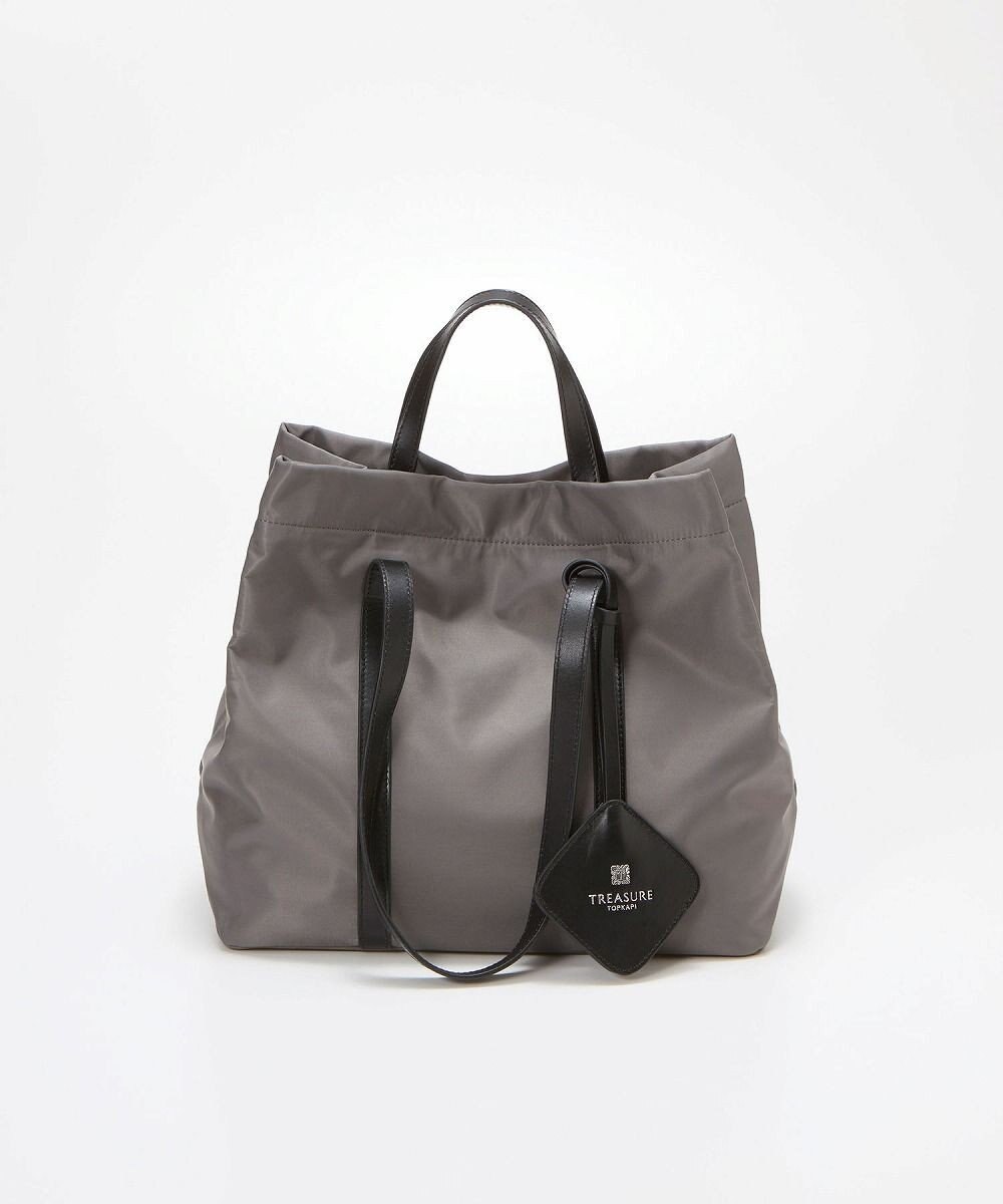 TOPKAPI 【TREASURE TOPKAPI】ナイロン レザー ハンドル A4 トートバッグ 