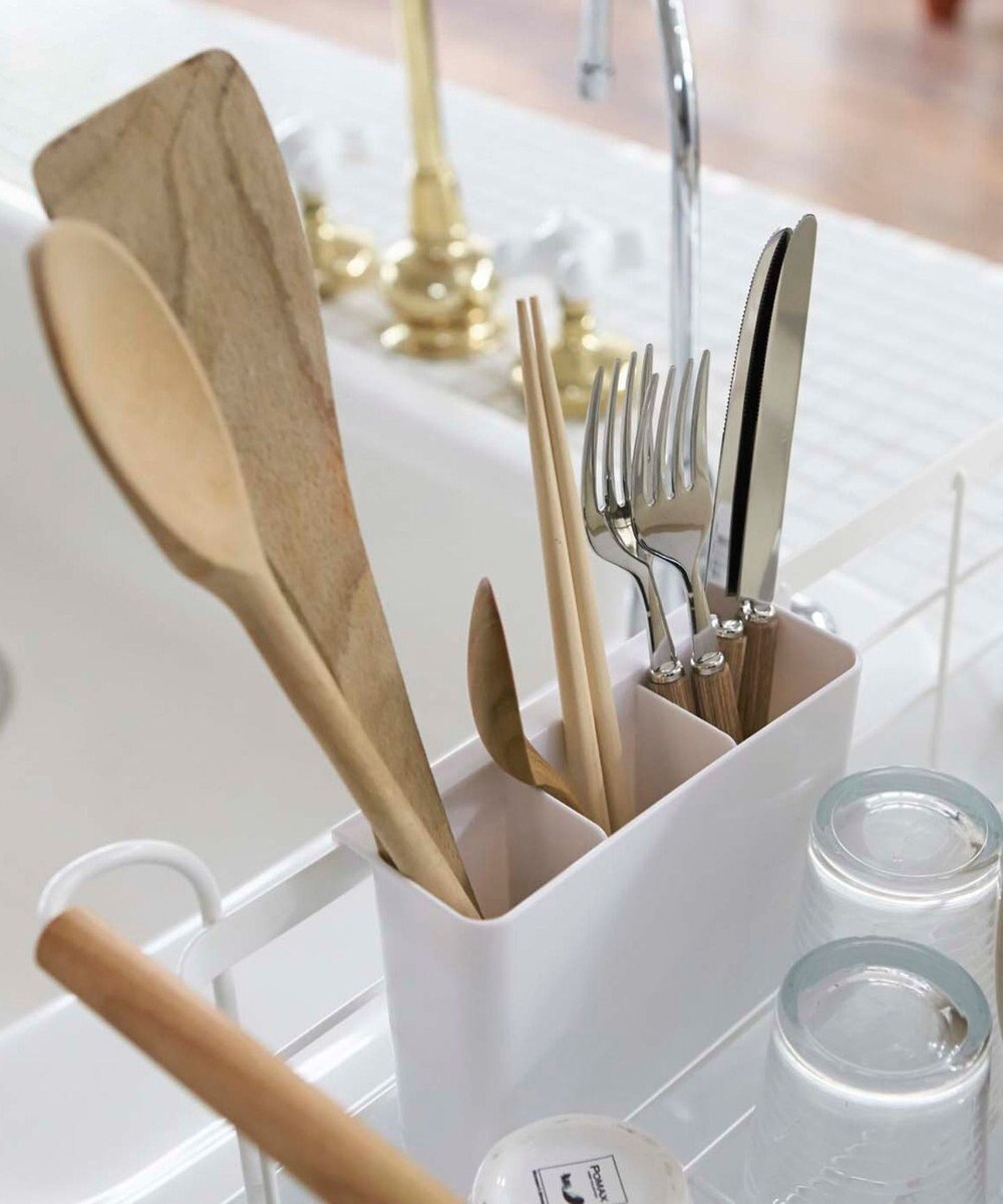 tower 水切りバスケット トスカ ホワイト 