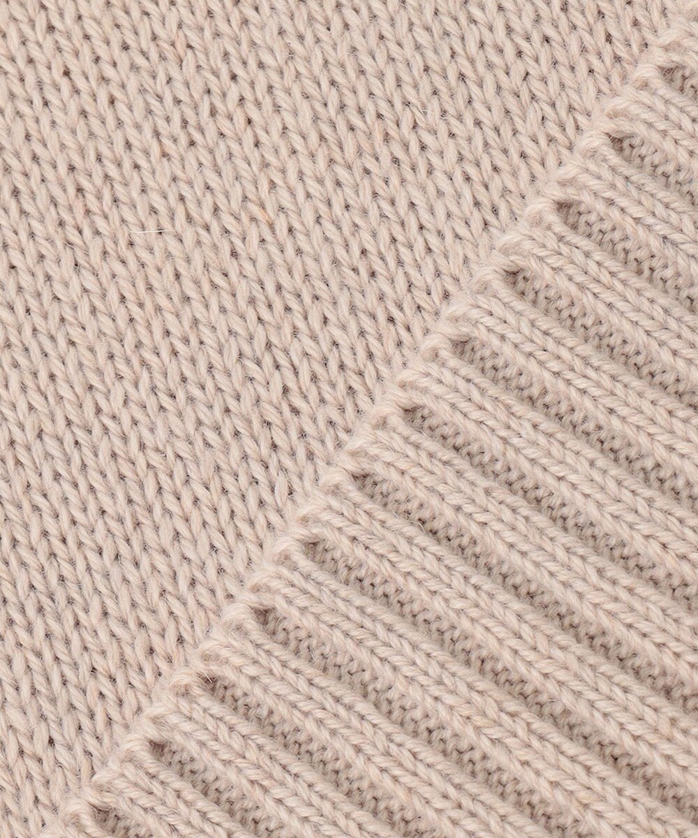 ANY ラムウールバックテイルニット 