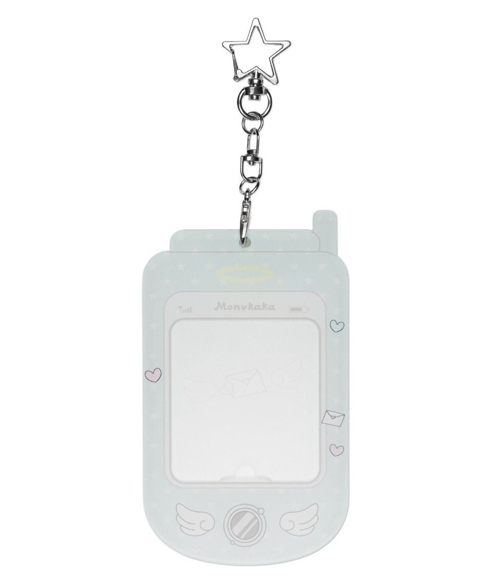 WEGO 【痛バ＆推し活グッズ】えんじぇるガラケーカードホルダーキーホルダー 