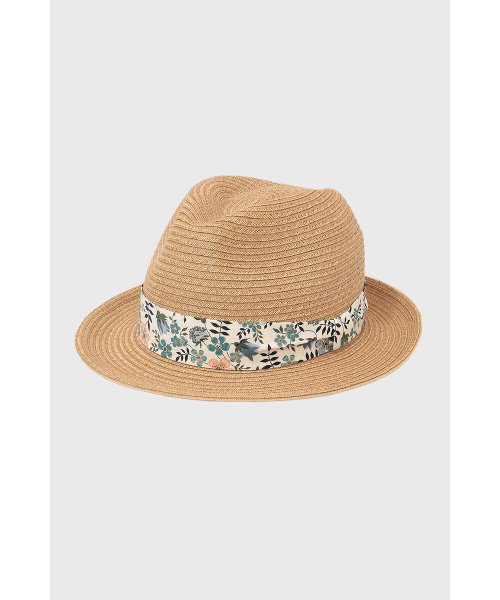 DAKS リバティプリントマニッシュペーパーブレードハット 