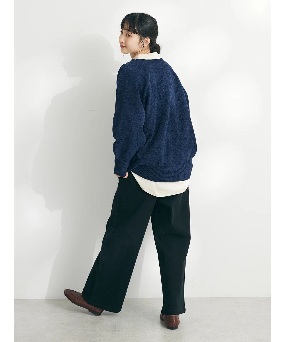 CRAFT STANDARD BOUTIQUE 裏起毛ツイルワイドパンツ 