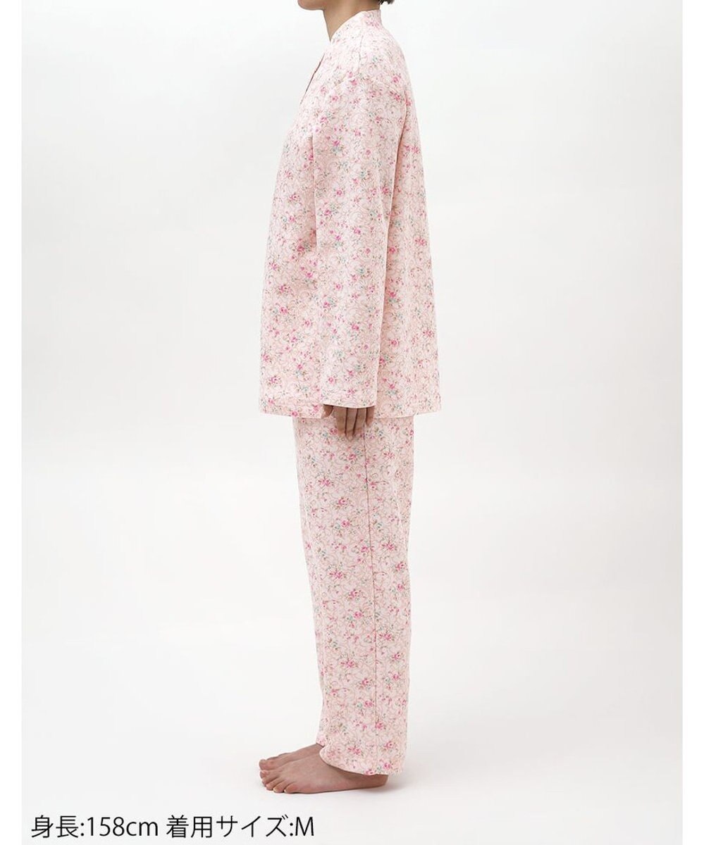 Wing パジャマ 綿100%(本体肌側) あったか 冬 長袖 長ズボン レディース EP6025 ウイング／ワコール 