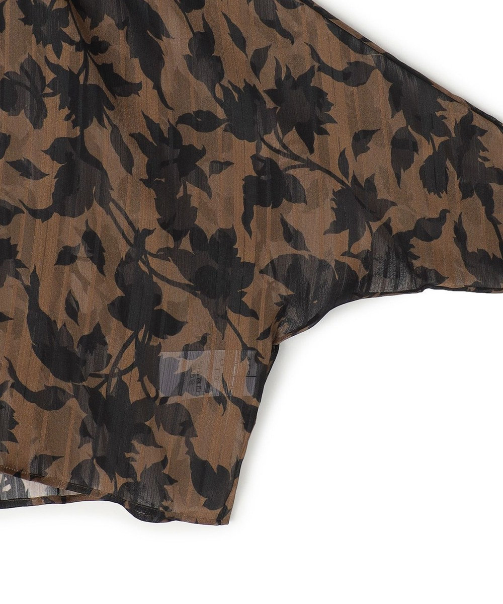 ICB 【30th ANNIVERSARY】 アーカイブフラワープリント ドルマンスリーブブラウス 