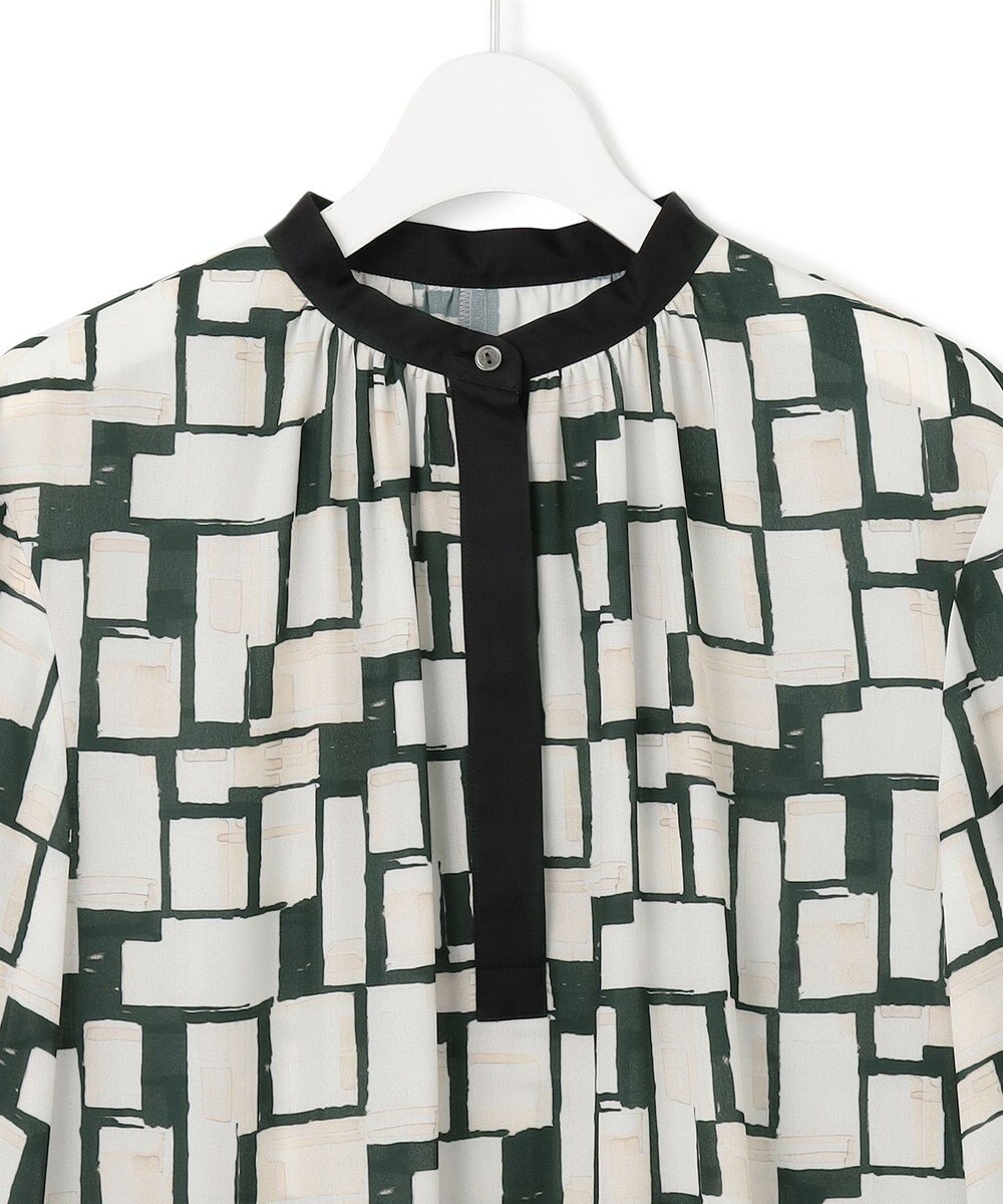 23区 S 【洗える】ARGENTI コラージュプリント ワンピース 