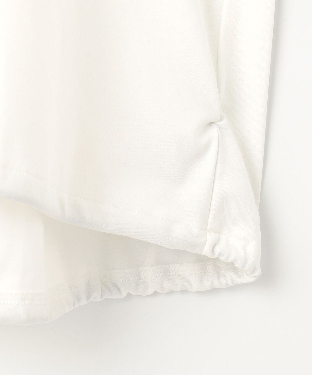 ANY L 【洗濯機可/UVケア】シルケットスムースドロストＴシャツ 