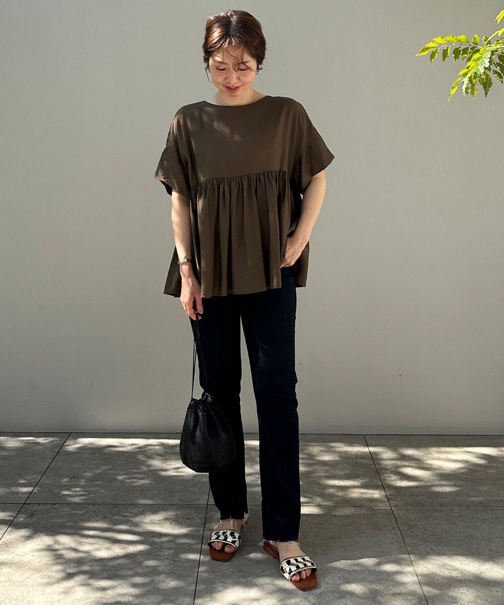 UNFILO 【UNFILO DENIM】撥水 スリムフィットデニム 